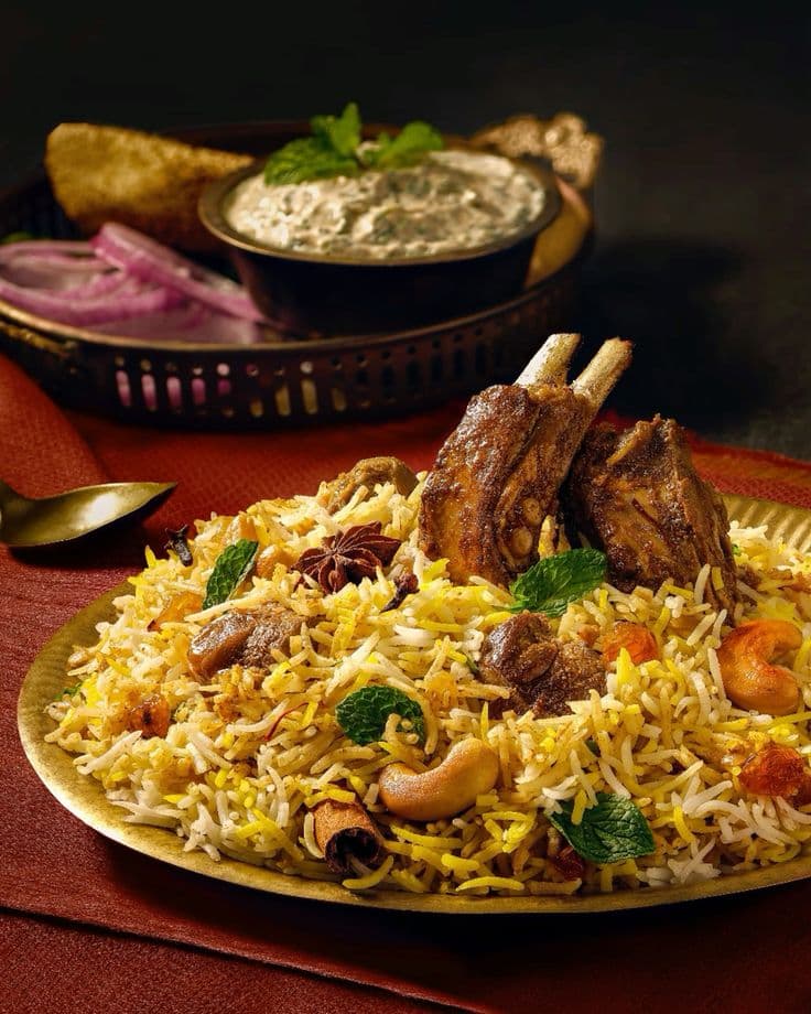 Royal Mutton Dum Biryani